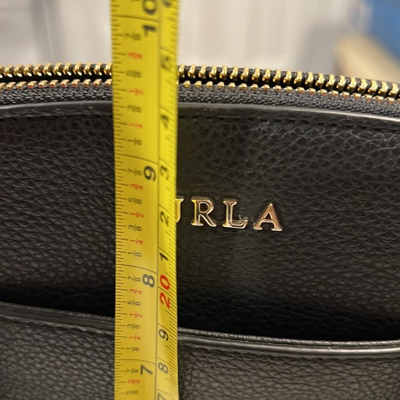 Furla Black Bag, Top handle, full grain leather - Picture 11 of 12